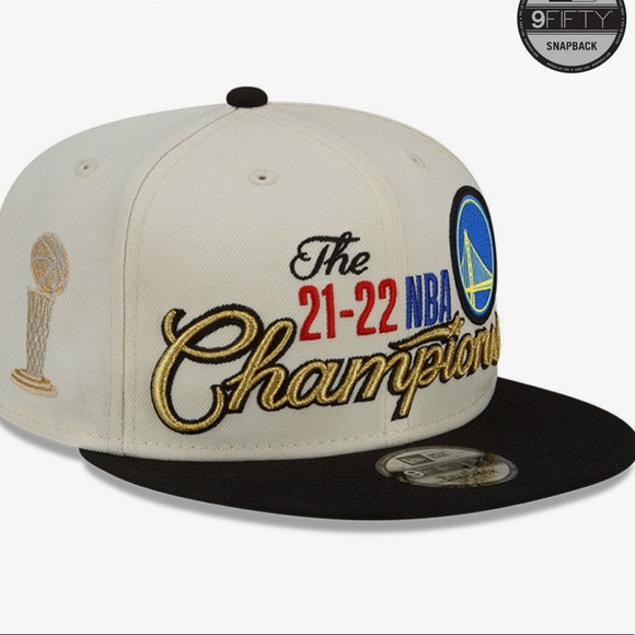 New Golden State Warriors NBA Champs White 9FIFTY Snapback Cap
9FIFTY